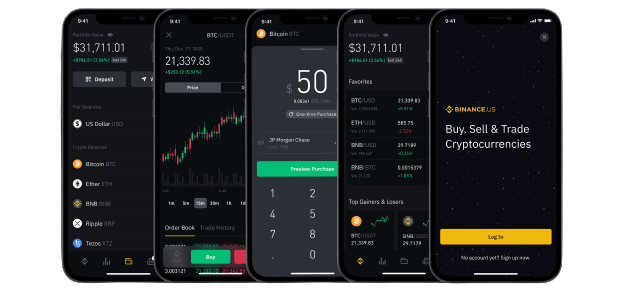 Binance - best crypto alert app for real-time trading