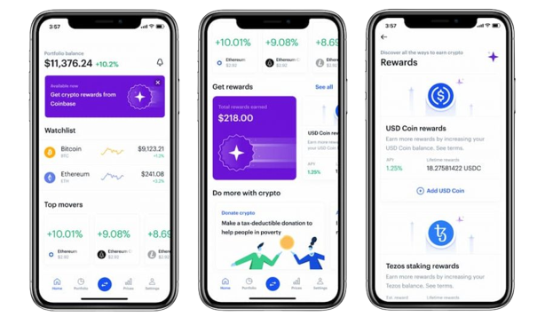 Coinbase – best crypto app for beginners