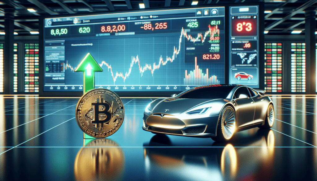 Bitcoin Surpasses Tesla in Market Performance, First Time Since 2019