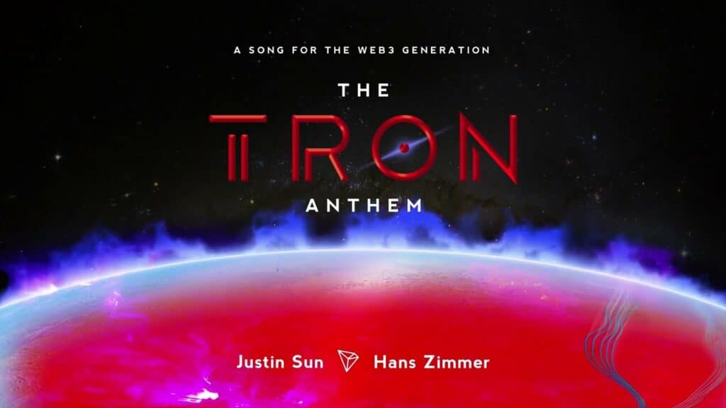 Justin Sun Teams Up With Hans Zimmer To Create Tron Anthem