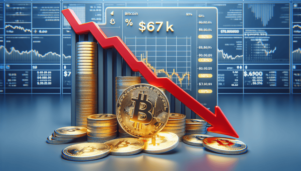 Bitcoin Holds at $67K Amid Warnings of Looming 10% Price Decline
