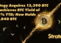 Strategy₿ Acquired $1,34B in Bitcoin Amidst a Bullish Market