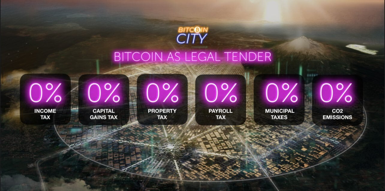 Bitcoin City se va baza în întregime pe Bitcoin