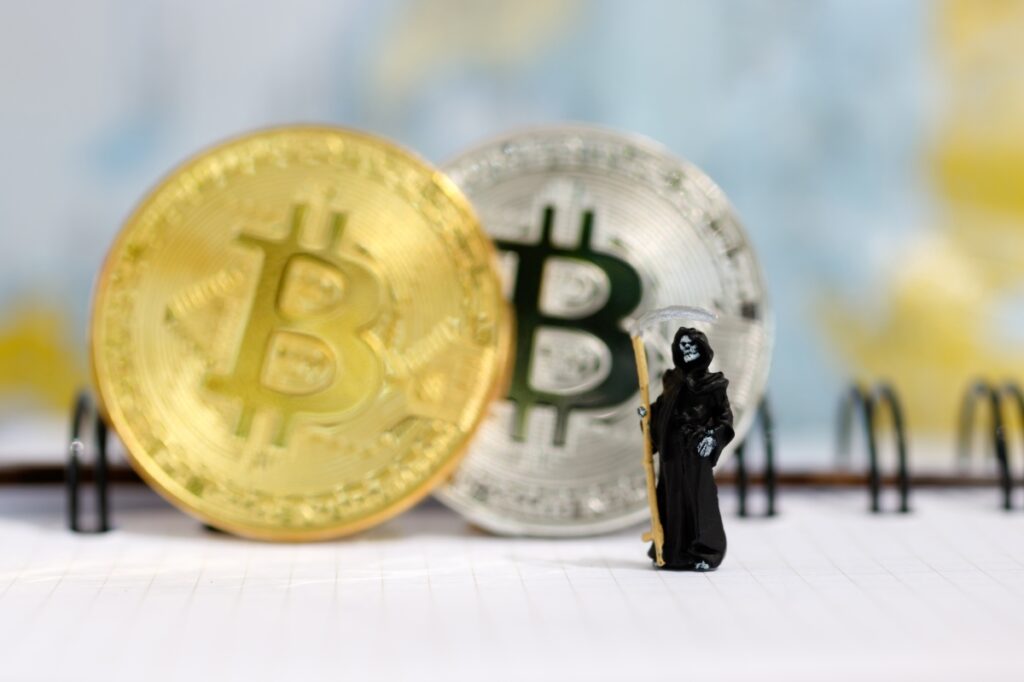 Bitcoin: Intersecția Death Cross care a trimis prețul la $30K - apare din nou pe grafic