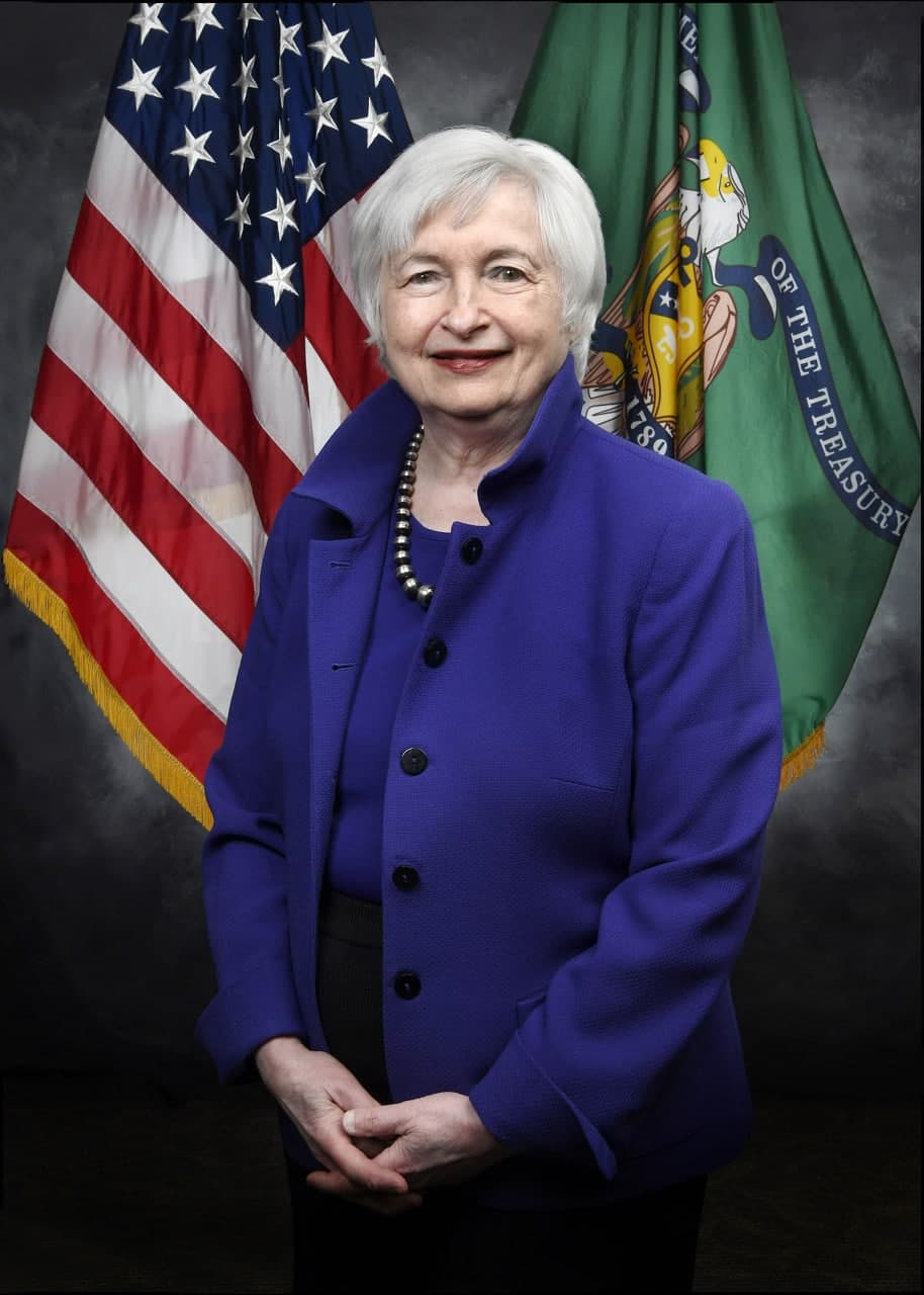 Janet Yellen - Secretarul Trezoreriei Statelor Unite ale Americii | Wikipedia