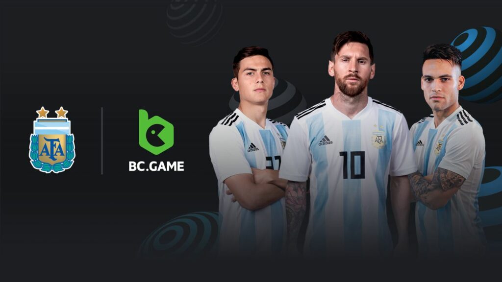BC.GAME anunță acordul de sponsorizare cu Asociația de Fotbal din Argentina