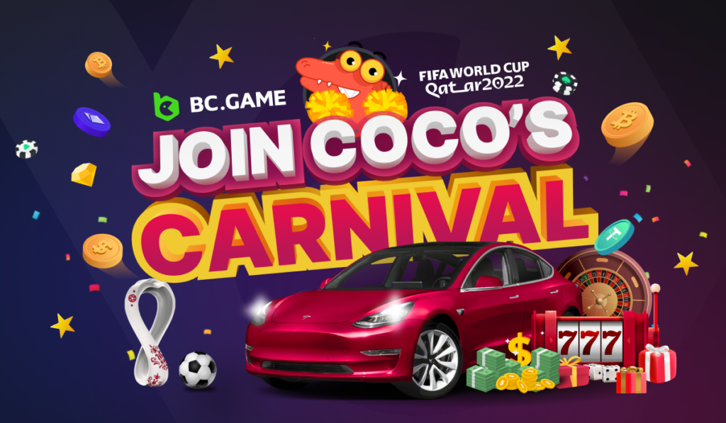 Alăturăte acum Carnavalul lui Coco și câștigă până la 2.100.000 USD sau o TESLA