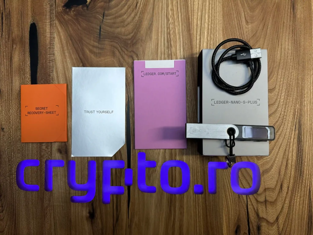 Ledger Nano S Plus - portofelul crypto #1 de care ai nevoie