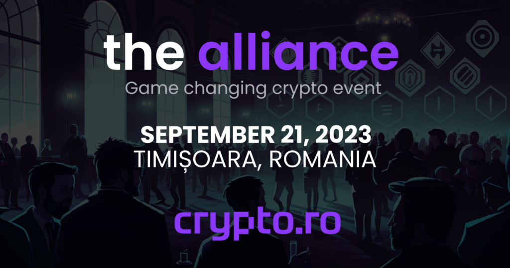 Prima noastră conferință crypto din România - "The Alliance"