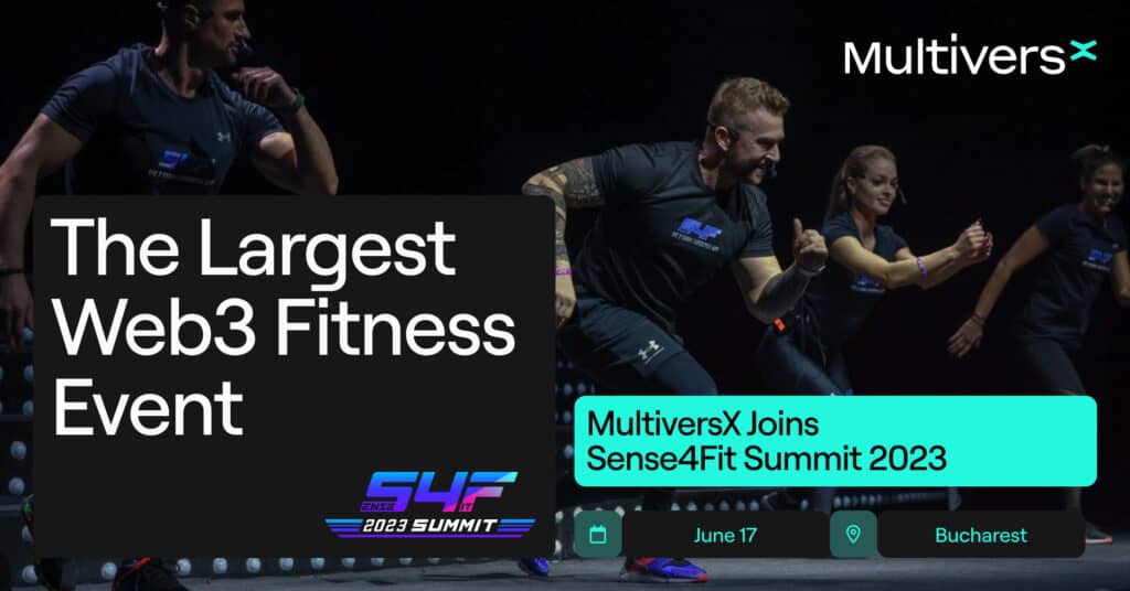 MultiversX se alătură Sense4FIT summit, cel mai mare eveniment global de fitness susținut de tehnologiile web3