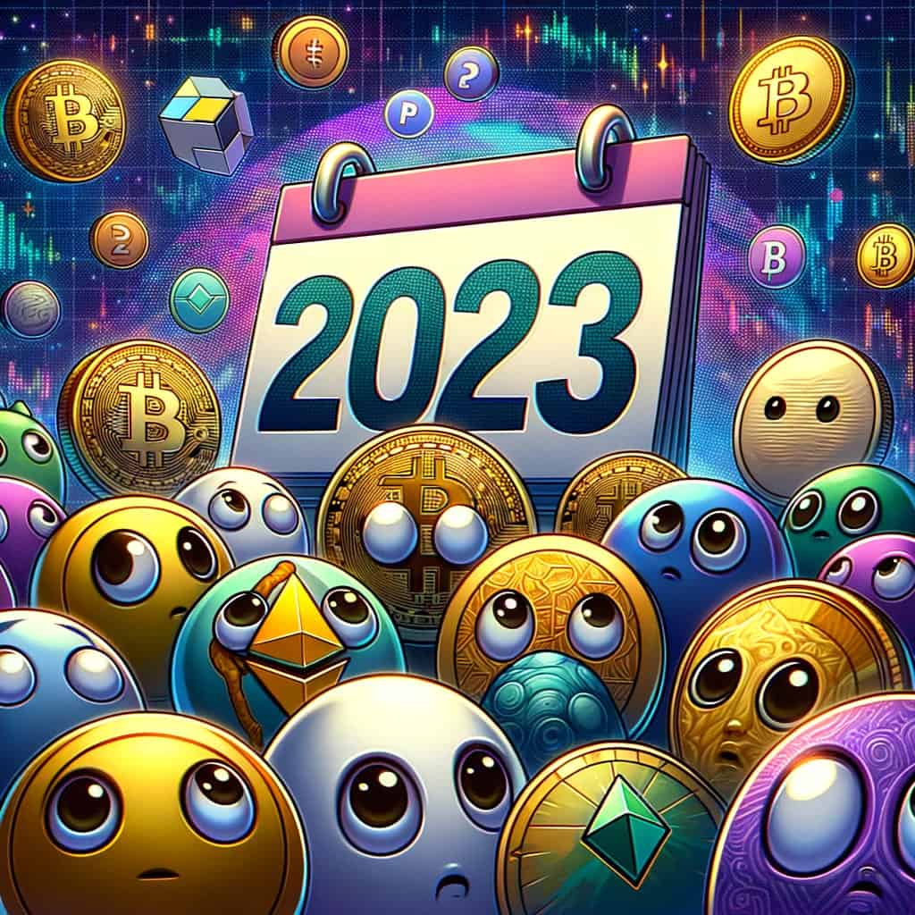 Un an în grafice: 10 imagini care povestesc istoria crypto în 2023