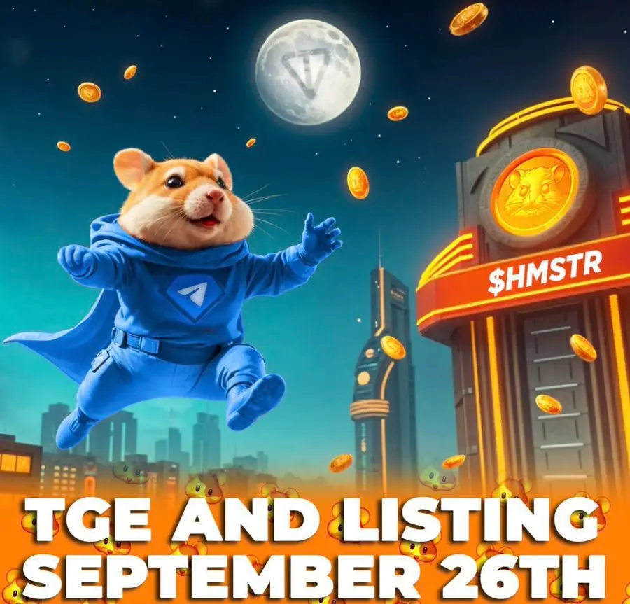 Hamster Kombat anunță TGE și data airdrop-ului – 26 septembrie 2024